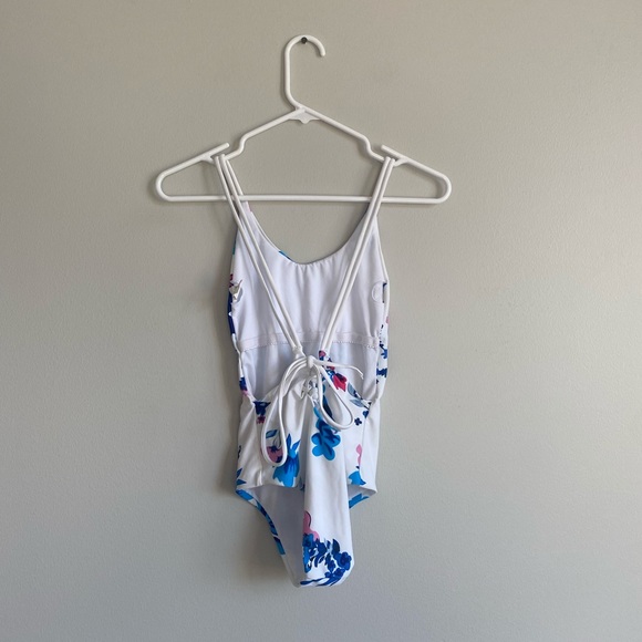 Floral One Piece Swimsuit - Picture 2 of 3